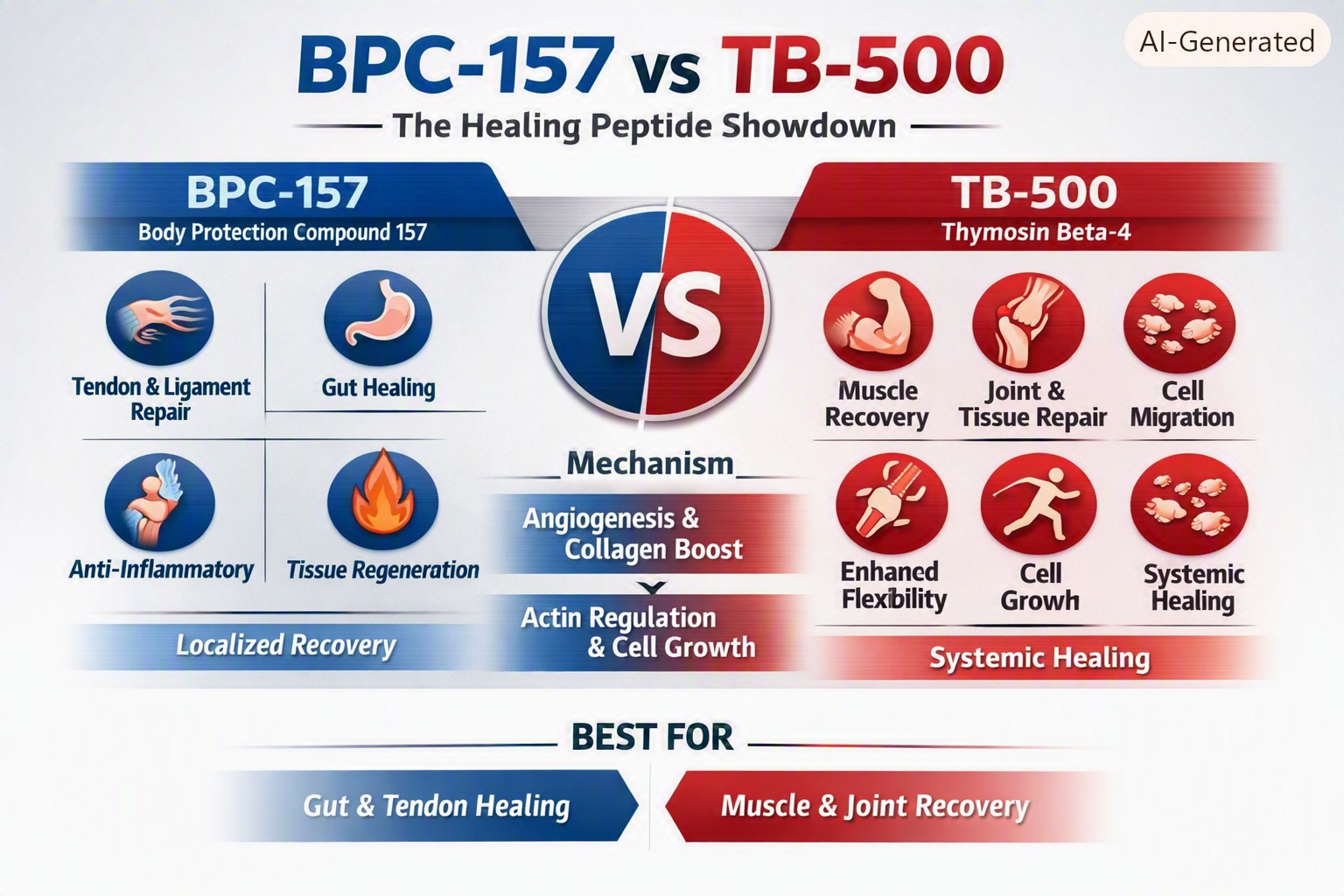 BPC‑157 vs TB‑500
